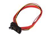 Slimline SATA 6 7pin 13pin Male to Female Power Extension Notebook Drive Cable