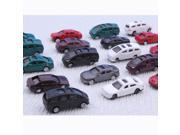 100PCS Different style Multiple colors Model Cars 1 150 N Scale painted
