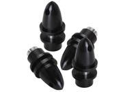 Black 4pcs Plane Fixed Pitch Propeller Adapter Shaft 3.17mm for 6mm Motor