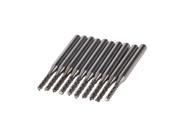 10x 0.125 Tungsten Steel Carbide End Mill Engraving Bits 1.8mm Engraved Tool
