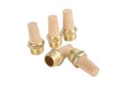 5x Pneumatic 3 8 Thread Brass Muffler Noise Filter for Cylinder
