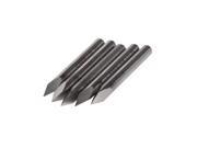 5Pcs Carbide Steel 45 Degree Router Pyramid Engraving Bits for CNC Machinery