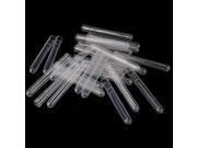 1 Bag of Plastic Disposable Test Tubes Rimless 100 x 12mm