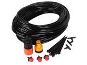 25m Hose Drippers Water Saving Micro Irrigation System Plant Watering Garden Set