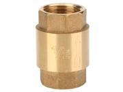Brass 1 2 BSPP Thread In Line Check Valve with Spring Hydraulic Control