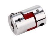 8mm x 6.35 mm CNC Flexible Plum Coupling Shaft Stepper Motor D20mm L30mm 8mm x 6.35 mm CNC Flexible Plum Coupling Shaft Stepper Motor D20mm L30mm