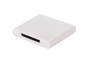 Mini White Bluetooth Audio Receiver 30Pin Lightweight