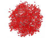 E7510 20 AWG Red Insulated Terminals Wire Copper Crimp Connector 1000pcs