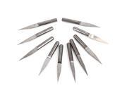 10Pcs Multi-purpose 0.2mm 15 Degree CNC Router Tool Engraving Bits V-shape 10Pcs Multi-purpose 0.2mm 15 Degree CNC Router Tool Engraving Bits V-shape