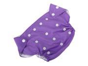 Purple Color Baby Adjustable Reusable Waterproof Diaper Nappy Covers