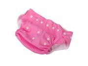 Pink Color Baby Waterproof Diaper Nappy Covers Adjustable Reusable