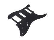 BLACK 1PLY SCRATCHPLATE FOR SSH ELECTRIC GUITAR