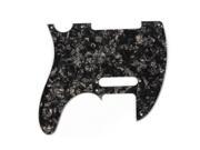 Black PEARL Pearloid 3PLY Pickguard For Electric GUITAR