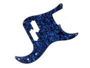3ply P Bass Guitar Plate Pickguard Blue Pearl