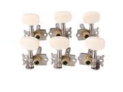 3 3 Individual Chrome machine heads for Acoustic Classical Guitar
