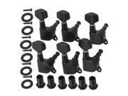 6R Black Tuning Pegs Machine Heads tuner for Electric Guitar