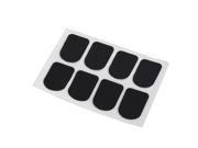 Black 8PCS 0.5mm Mouthpiece Patches Pads for Soprano Saxophone
