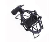 Black Small Diameter Condenser Mic Shock Mount Holder Vibration Cradle 22 24mm