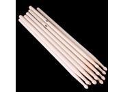 1 SET OF 6 Music Band Maple Wood Drum Sticks Drumsticks 5A