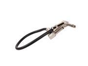 Flexible 30cm GUITAR Bass Signal level PATCH Effect Lead Cable 6.3mm Black