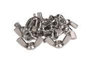 20 PCS 304 Stainless Steel Butterfly Nuts M12 For Machinery