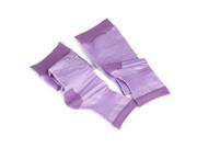 Breathable Purple Nylon Stovepipe Leg Sock Nylon UV Protection