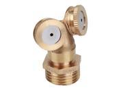 1 2 Male Thread Nozzle Two Ways Sprayer Sprinkler Head For Irrigation Misting