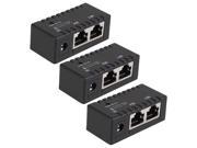 3 x 9 48V 1A RJ45 Connector POE Power Supply Module for AP IP Camera IP Phone
