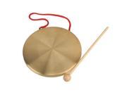 Child Play Percusses Props Gonfalons 15.5cm Diameter Small Copper Hand Gong