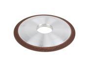 One Tapered Side Plain Resin Diamond Grinding Wheel Cutter Grinder 125mm Dia