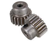 2 pcs Motor Metal Steel Gear Wheel 20 Teeth Tooth 5mm Hole Diameter Wild Range