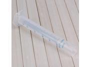 250ml Clear Plastic Kitchen Laboratory Measuring Double Graduated Cylinder Tube
