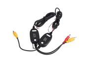 2.4GHZ Wireless RCA Video Transmitter and Receiver Car Rear View Camera Monitor