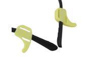 10 Pair Green Silicone Glasses Ear Hooks Eyeglasses Grip Anti Slip Holder 3x5mm