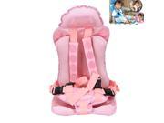 Pink 0039 Portable Safety Baby Car Seat for Less Than 18kgs Convertible Car Seat