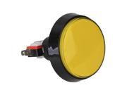 5pcs Yellow LED Lit Illuminated Round Arcade Video Game Push Button Switch 60mm