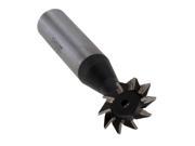 20mm x 45 Degree HSS Straight Shank Dovetail Cutter End Mill Bit Double edged