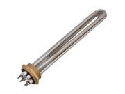 3U Stainless Steel 1.5 Thread Electric Tubular Water Heater Element 380V 6000W