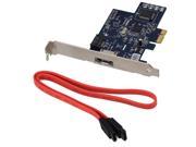 PCI E to SATA E SATA RAID Adapter Hot plug Controller Card