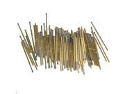 100x P100 H2 1.36mm 9 Point Plum Crown Tip 33.35mm Length Spring Test Probes Pin