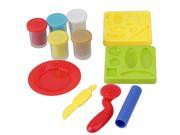 Sandwich 3D Color Mud Dough Mold Clay Modeling Tools for Kids Multicolor