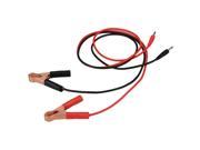 1pair 1m 15A Insulated Alligator Clips Cable Banana Plug to Car Battery