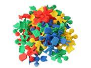 Cartoon Animals Gears Toy Learning Skill Puzzle Educational Building Blocks 3