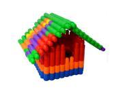 Plastic Puzzle Building Blocks Learnig Resources Gears Rocket Set for Kids 3