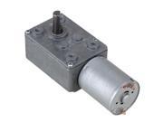 12V 260rpm High torque Drive Pmdc Worm Right Angle Geared Motor Turbo Gear Motor