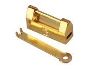 Golden Antique Padlock Bayonet Lock Horizontal Open Jewelry Box Key Lock 2cm
