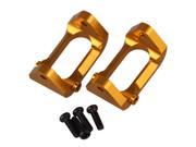 2x A580023 RC1 18 Buggy Car Aluminum Yellow Hub Carrier L R for WL Upgrade Sets