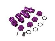 Purple N10149 Aluminum Upgrade Hex Drive Extension Adapter For RC1 8 Mode Car