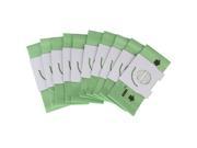 10 x Double Layer Vacuum Cleaner Green Paper Dust Bag 00051 Disposable