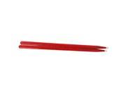 2pcs Rock Band Red Coated 5A Maple Wood Tip Bass Drum Stick Shine Dot Drumsticks